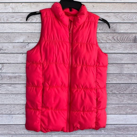 Old Navy Other - Old Navy Neon Pink Quilted Puffer Vest xl